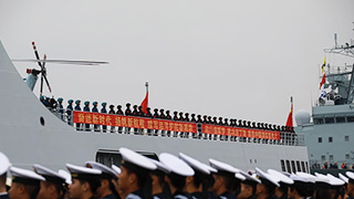 出發(fā)！海軍第31批護航編隊從湛江解纜啟航