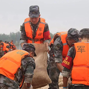 滁河險情，第71集團(tuán)軍“鐵骨硬旅”火速出擊