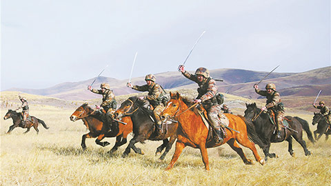 第76集團(tuán)軍某旅玉樹獨立騎兵連：永遠(yuǎn)向勝利沖鋒