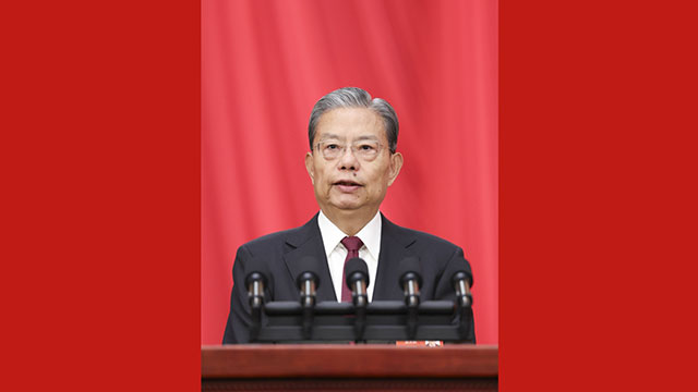 全國人民代表大會常務(wù)委員會工作報告